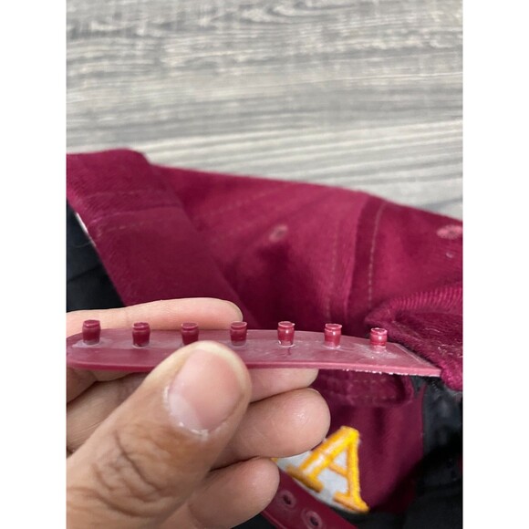 Vintage Arizona State Sun Devils Corduroy Snapback Cap Hat CA Headwear READ - Picture 8 of 8